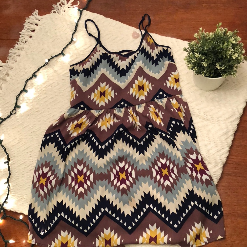 Short summer dress with cute design
